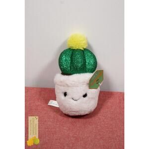 FAO Schwarz 7" Sparklers Plant Golden Ball Cactus Plush